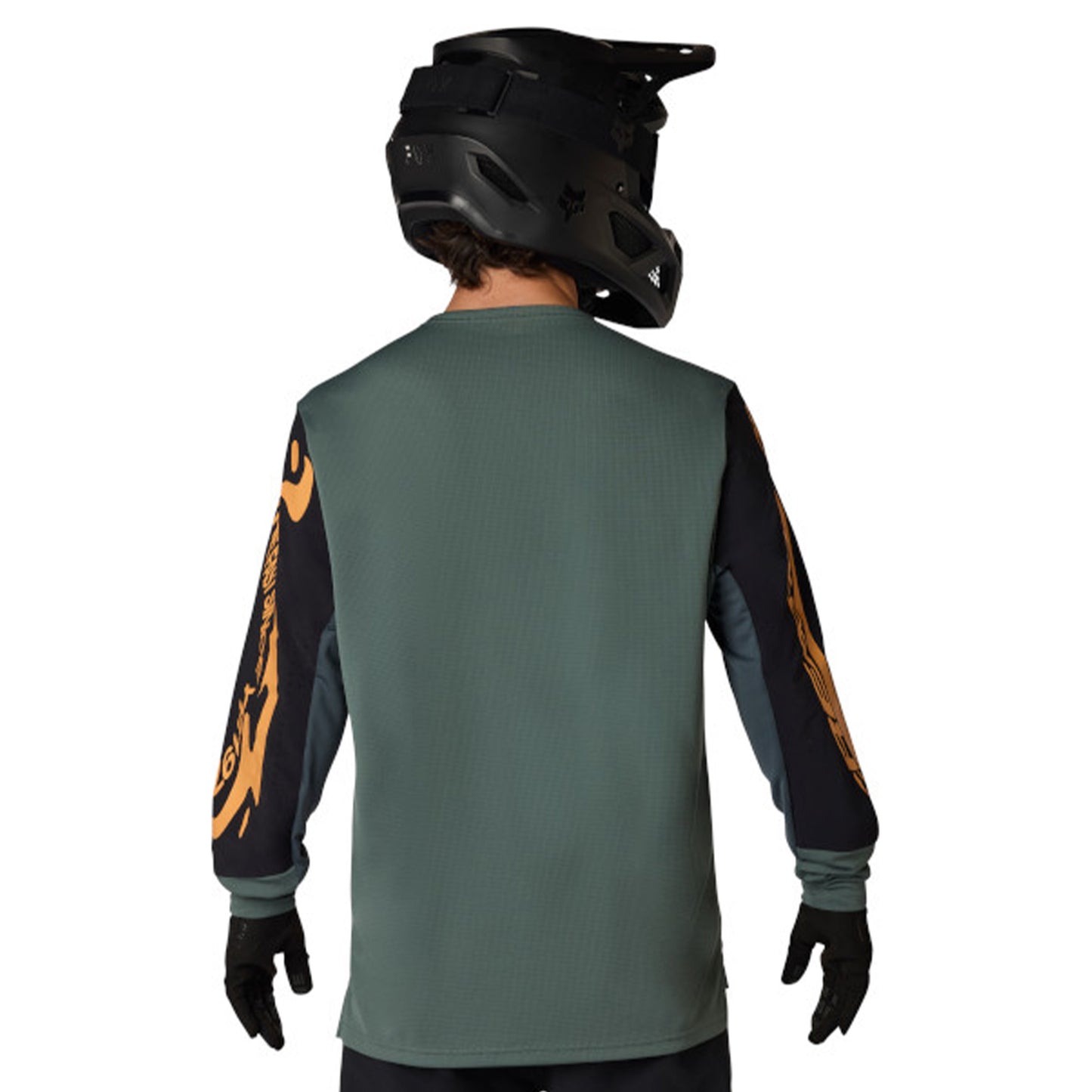 Fox Defend Creation Long Sleeve Jersey - 2XL - Sage - Image 2