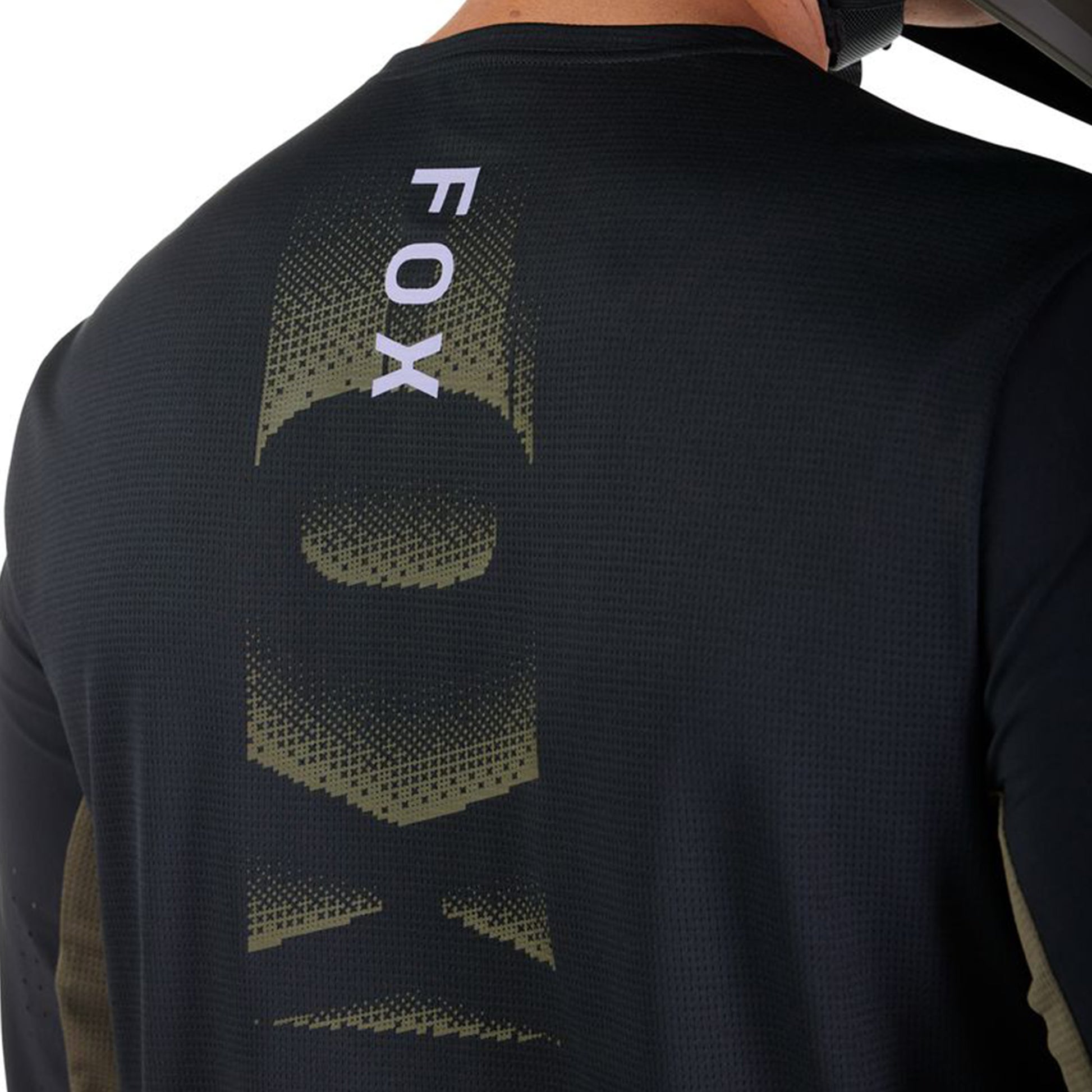 FOX Defend Long Sleeve Jersey - L - Park Black - Image 7