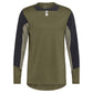 FOX Defend Long Sleeve Jersey - S - Olive Green - Image 1