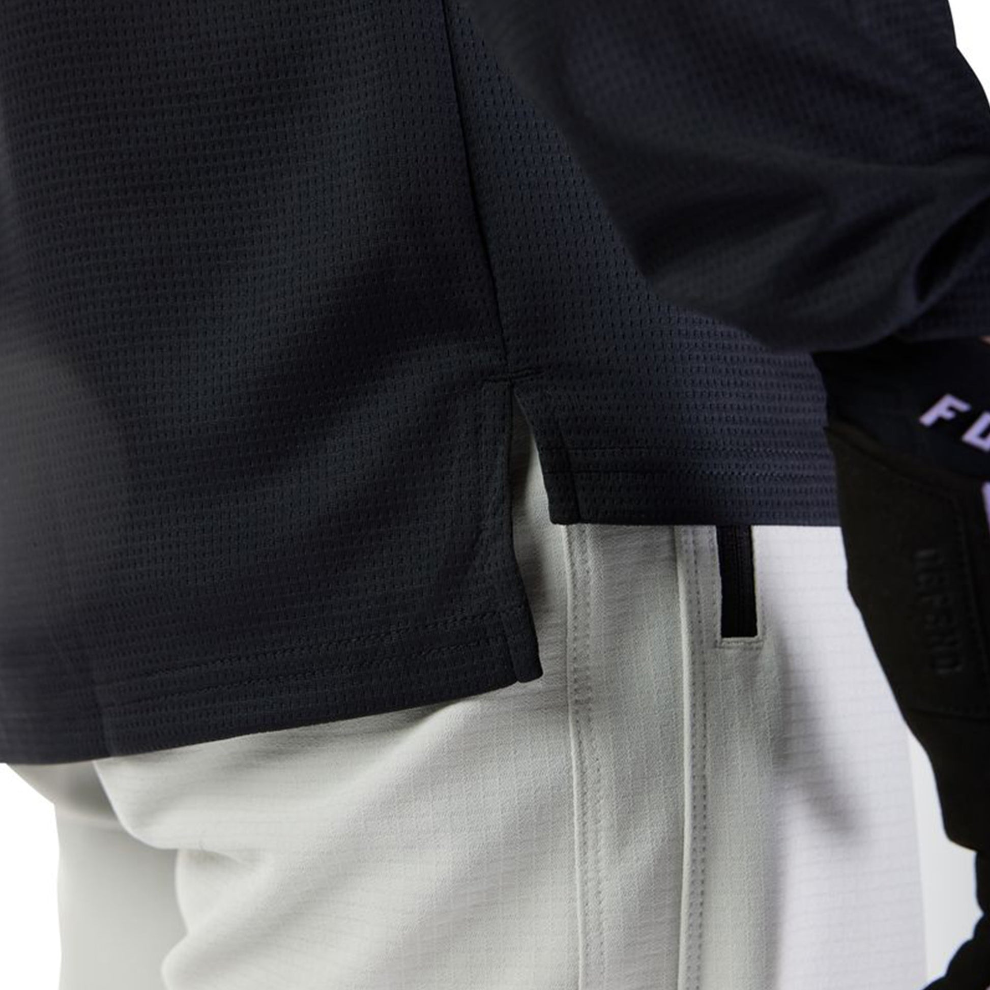 FOX Defend Long Sleeve Jersey - S - Park Black - Image 6