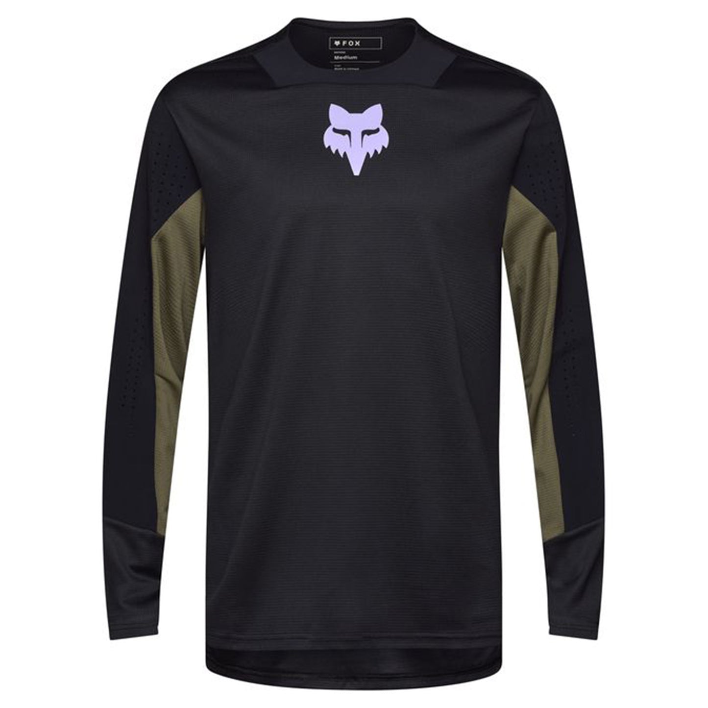FOX Defend Long Sleeve Jersey - XL - Park Black - Image 1