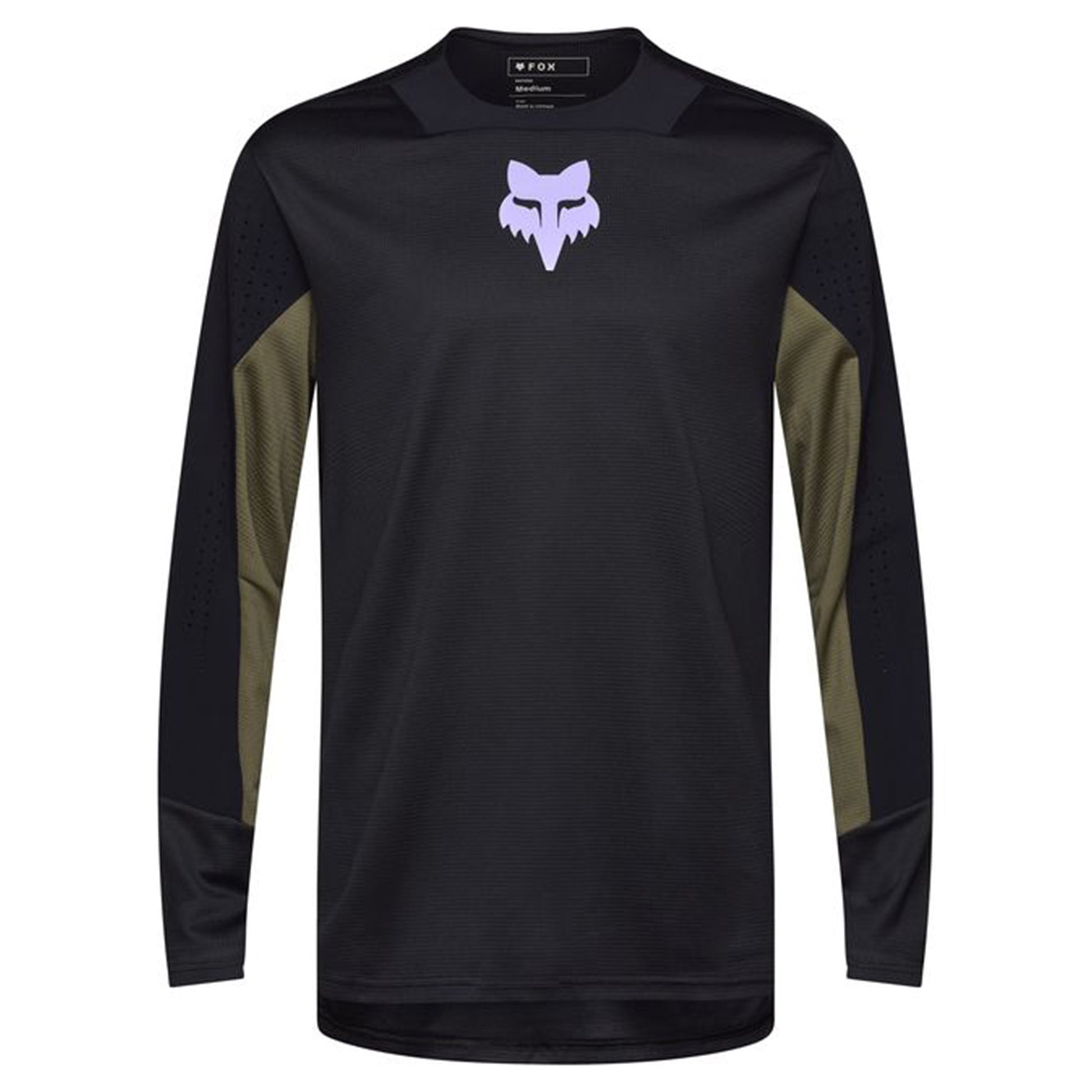 FOX Defend Long Sleeve Jersey - XL - Park Black - Image 1