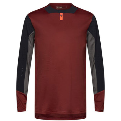 Fox Defend Long Sleeve Jersey - XL - Rust - Image 1