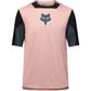 Fox Youth Defend Short Sleeve Jersey - S - Creation Blush