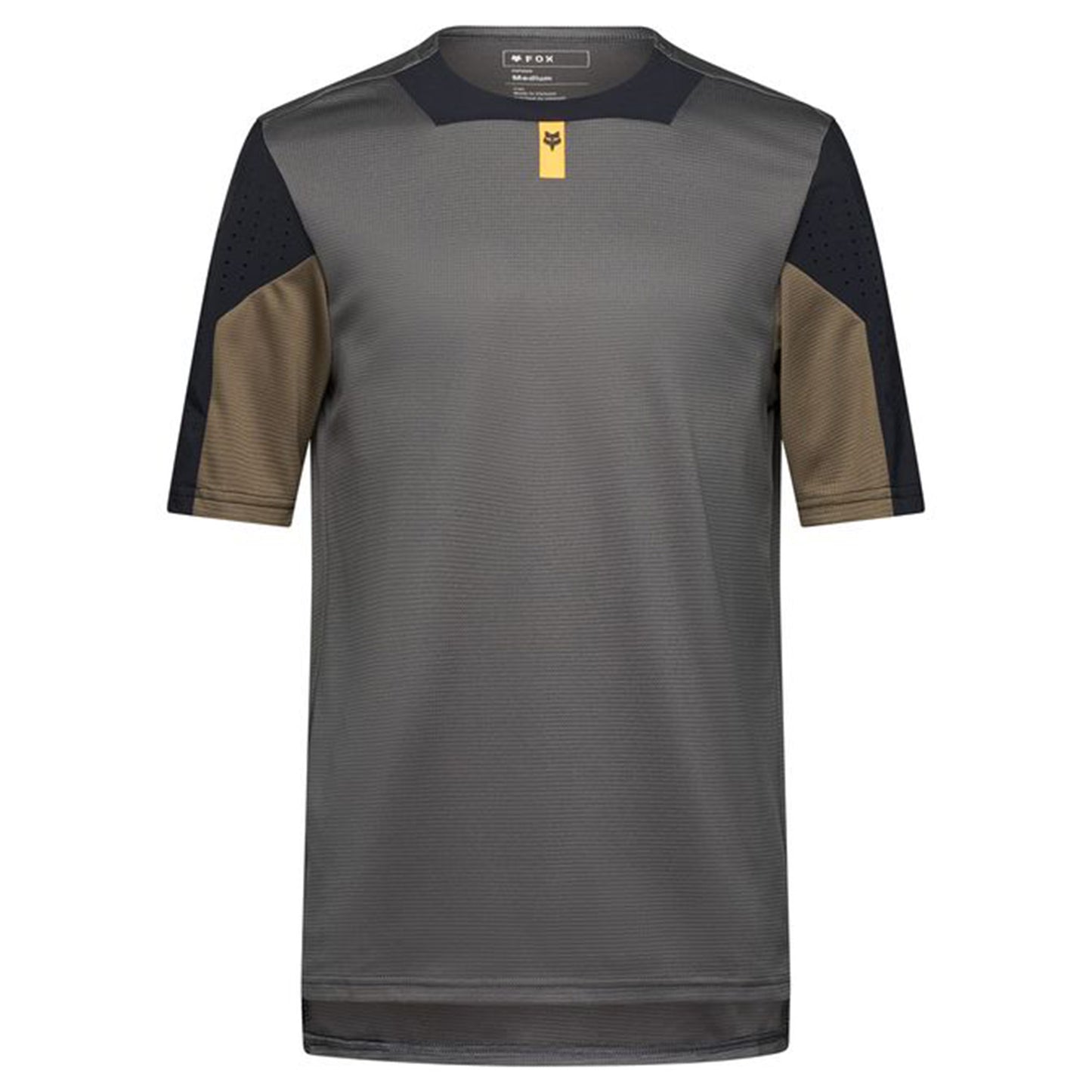 Fox Defend Short Sleeve Jersey - L - Dark Shadow - Image 1