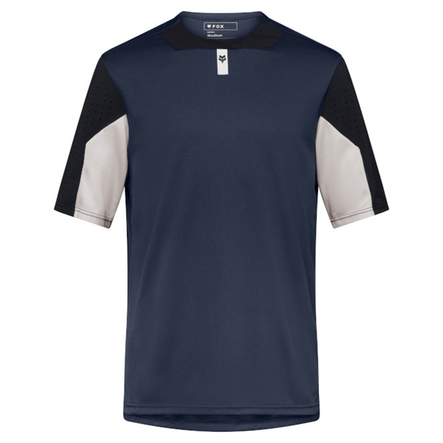 Fox Defend Short Sleeve Jersey - L - Galaxy Blue - Image 1