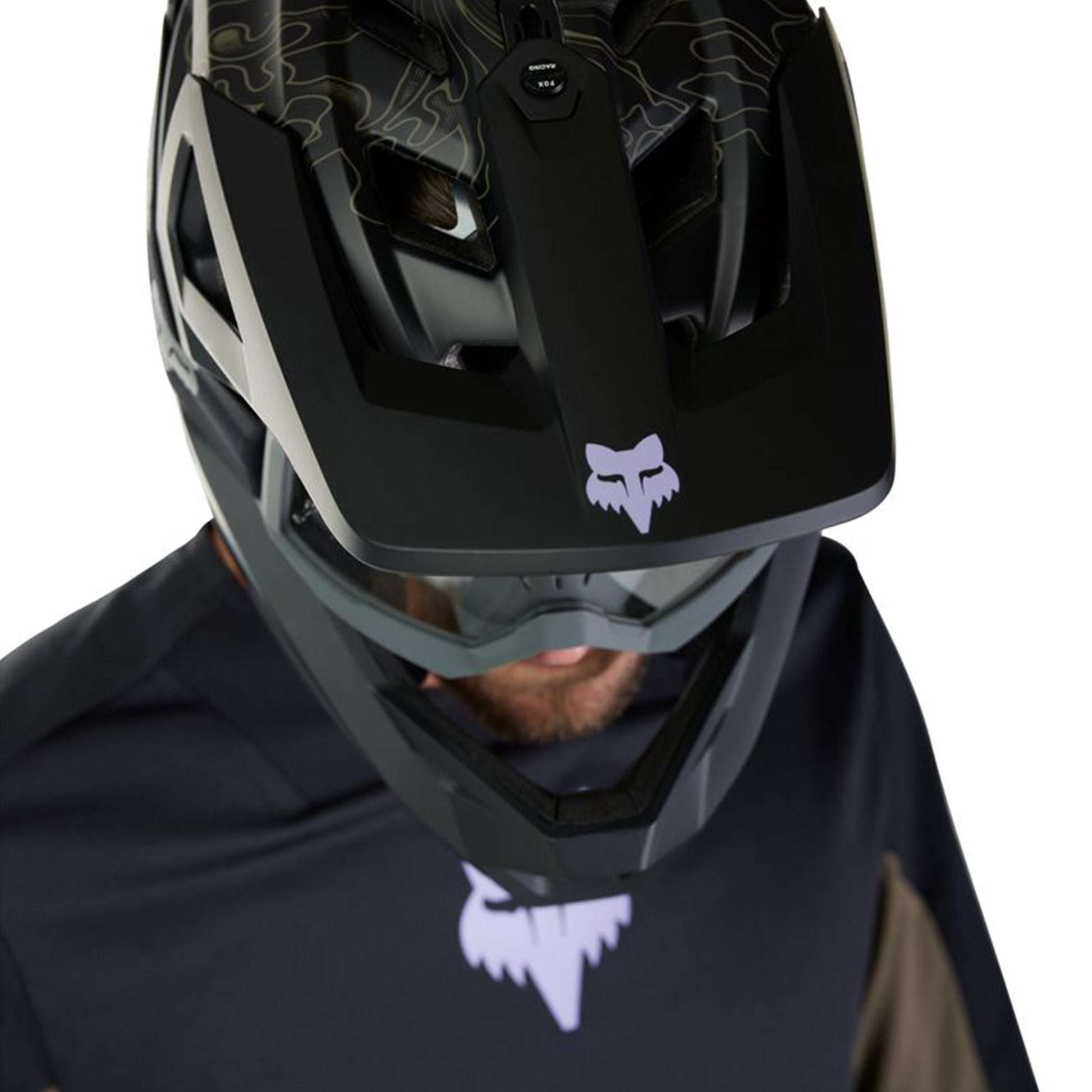 FOX Defend Short Sleeve Jersey - S - Park Black - Image 5