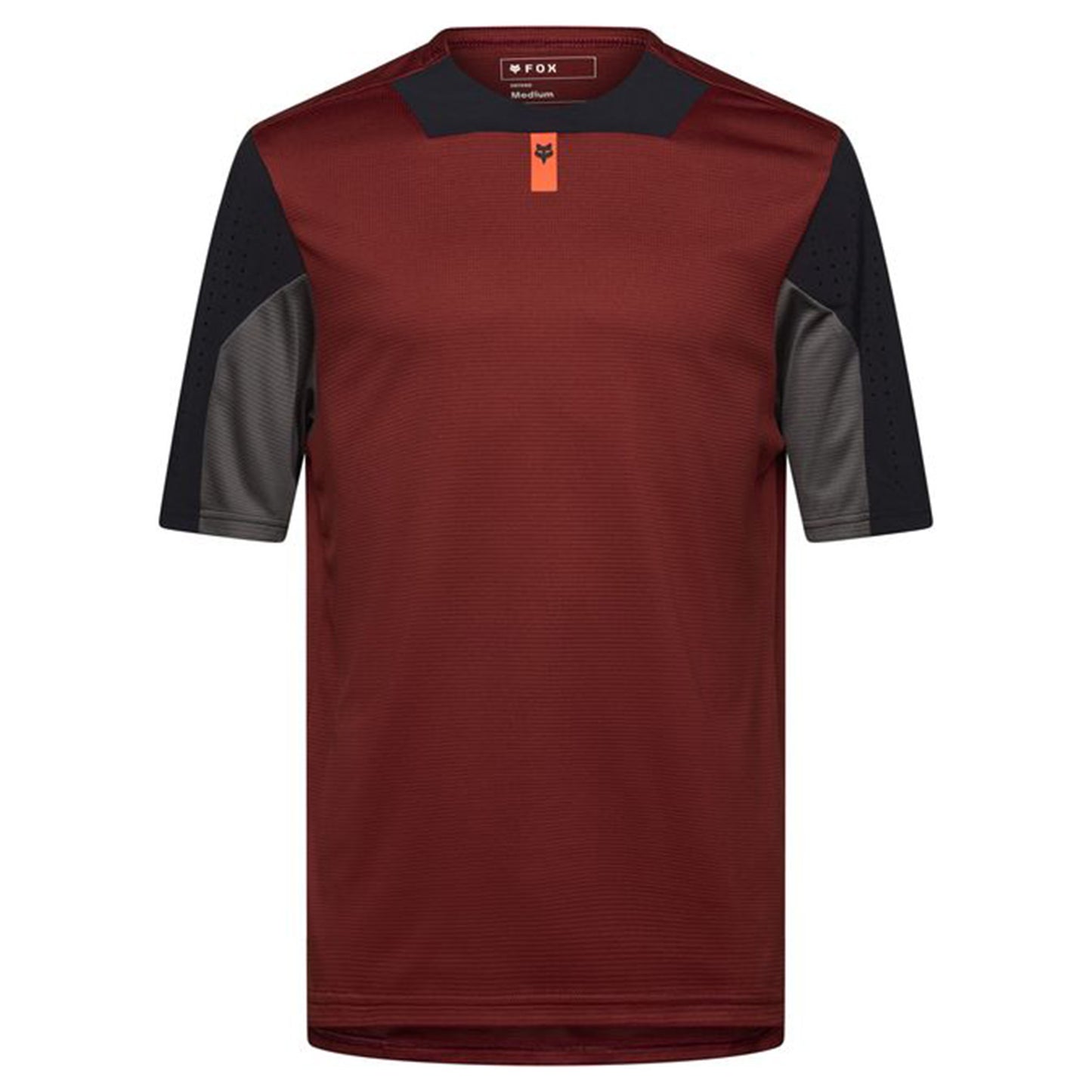 Fox Defend Short Sleeve Jersey - S - Rust - Image 1