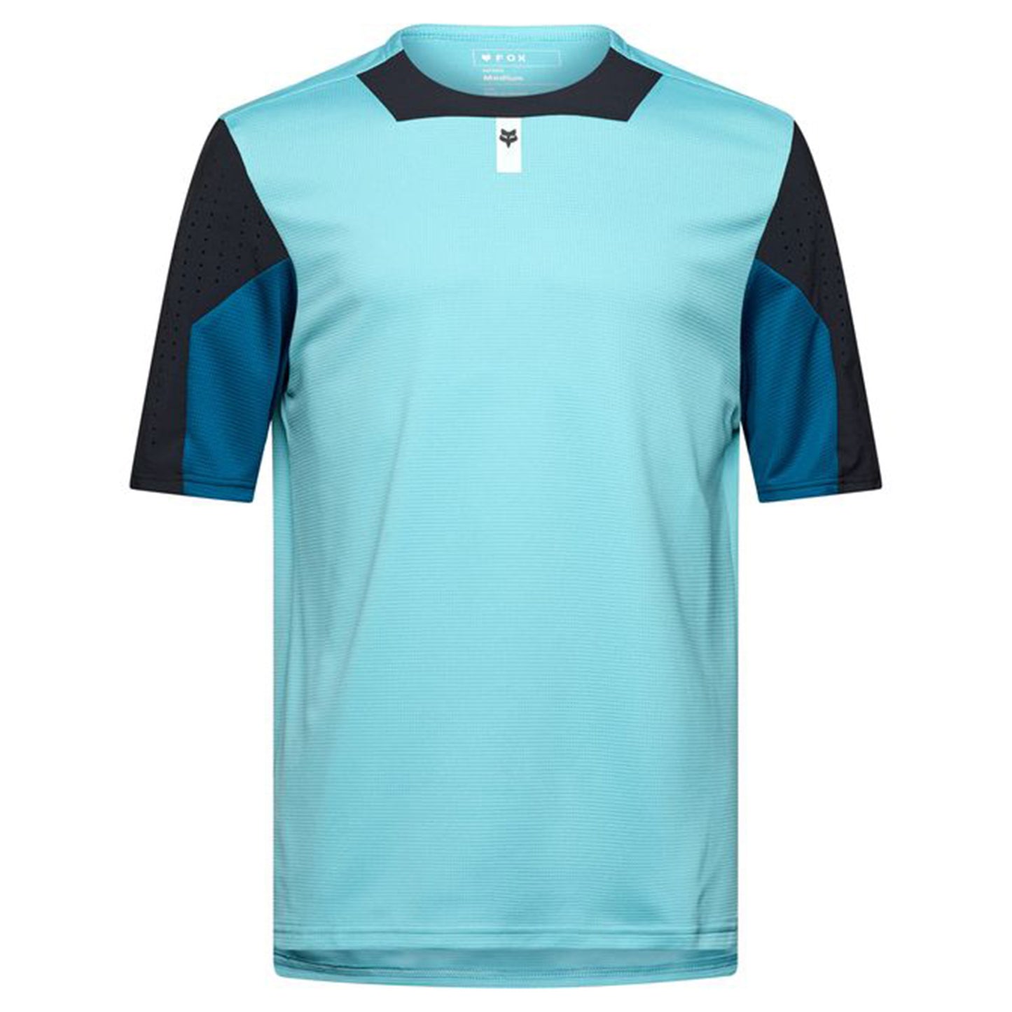 Fox Defend Short Sleeve Jersey - S - Vintage Wash - Image 1