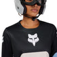 FOX Defend Women's Long Sleeve Jersey - M - Grid Black - Image 5