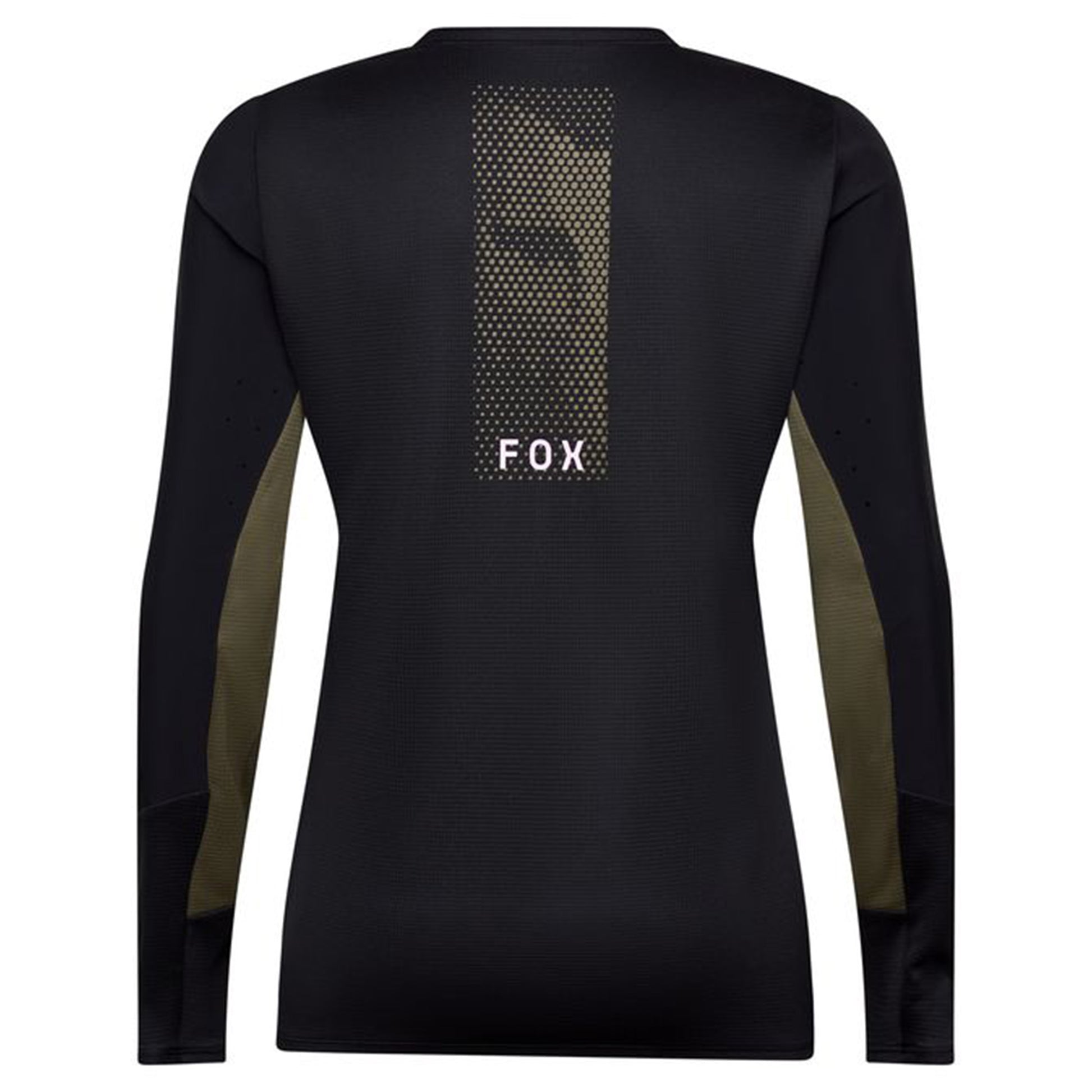 FOX Defend Women's Long Sleeve Jersey - M - Park Black - Image 2