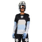 FOX Defend Women's Long Sleeve Jersey - S - Grid Black - Image 3