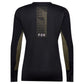 FOX Defend Women's Long Sleeve Jersey - S - Park Black - Image 2