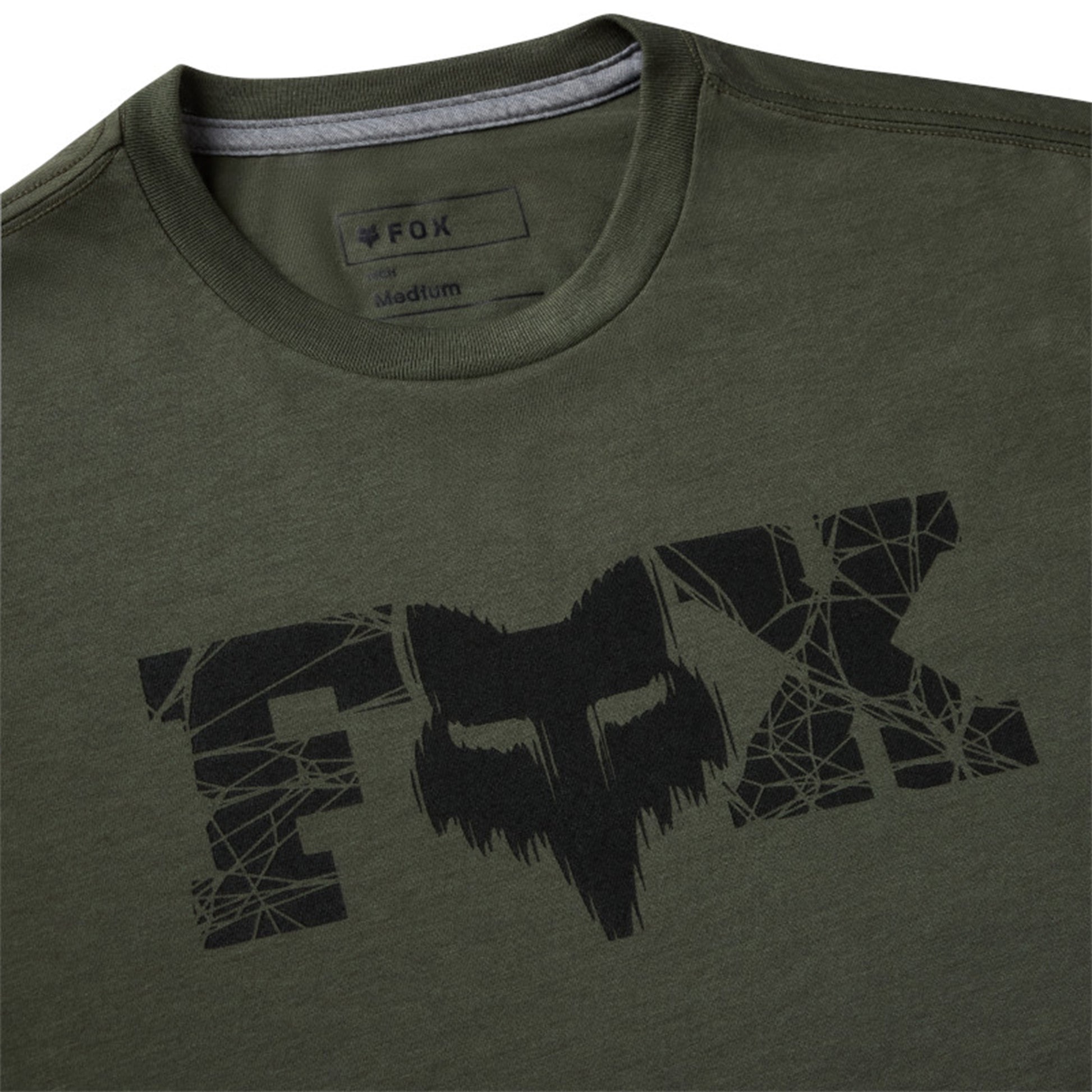 Fox Diffuse Dri-Release Short Sleeve Tee - S - Ivy - Image 3