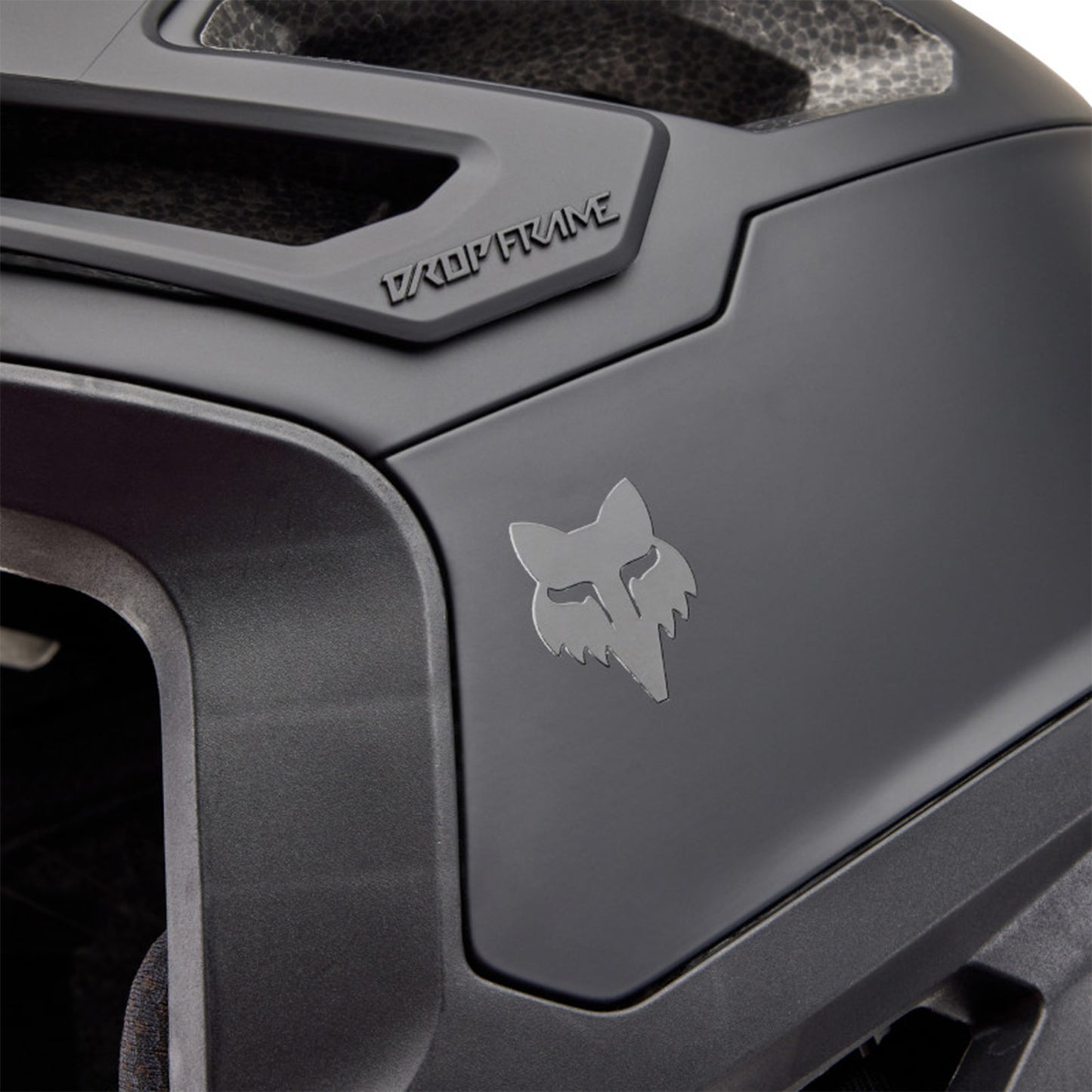 Fox Dropframe Pro Helmet - M - Matte Black - Image 9