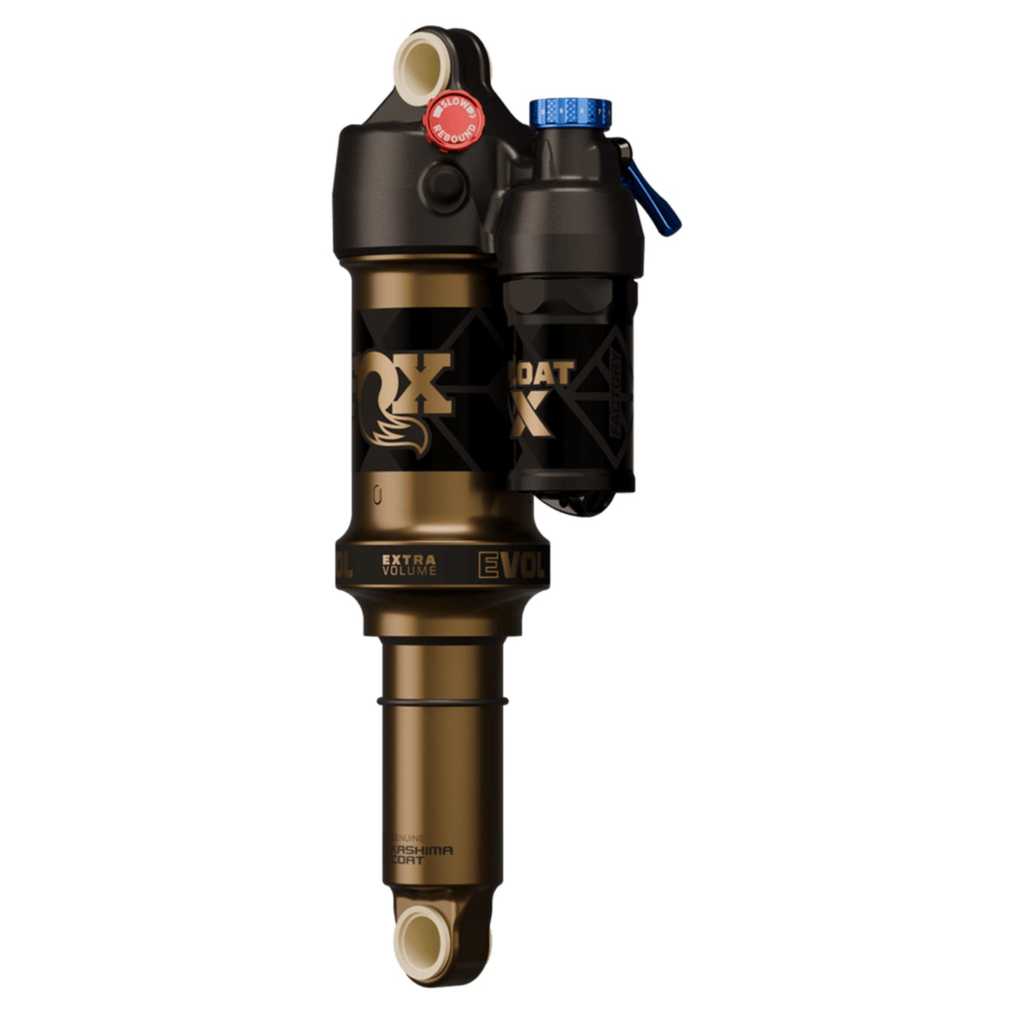 Fox Factory Float X Shock - Dual Open-Eye Mount - 210x55mm (Metric) - F-S K 0.4ci Spacer - 2-Position Adjust - Image 2