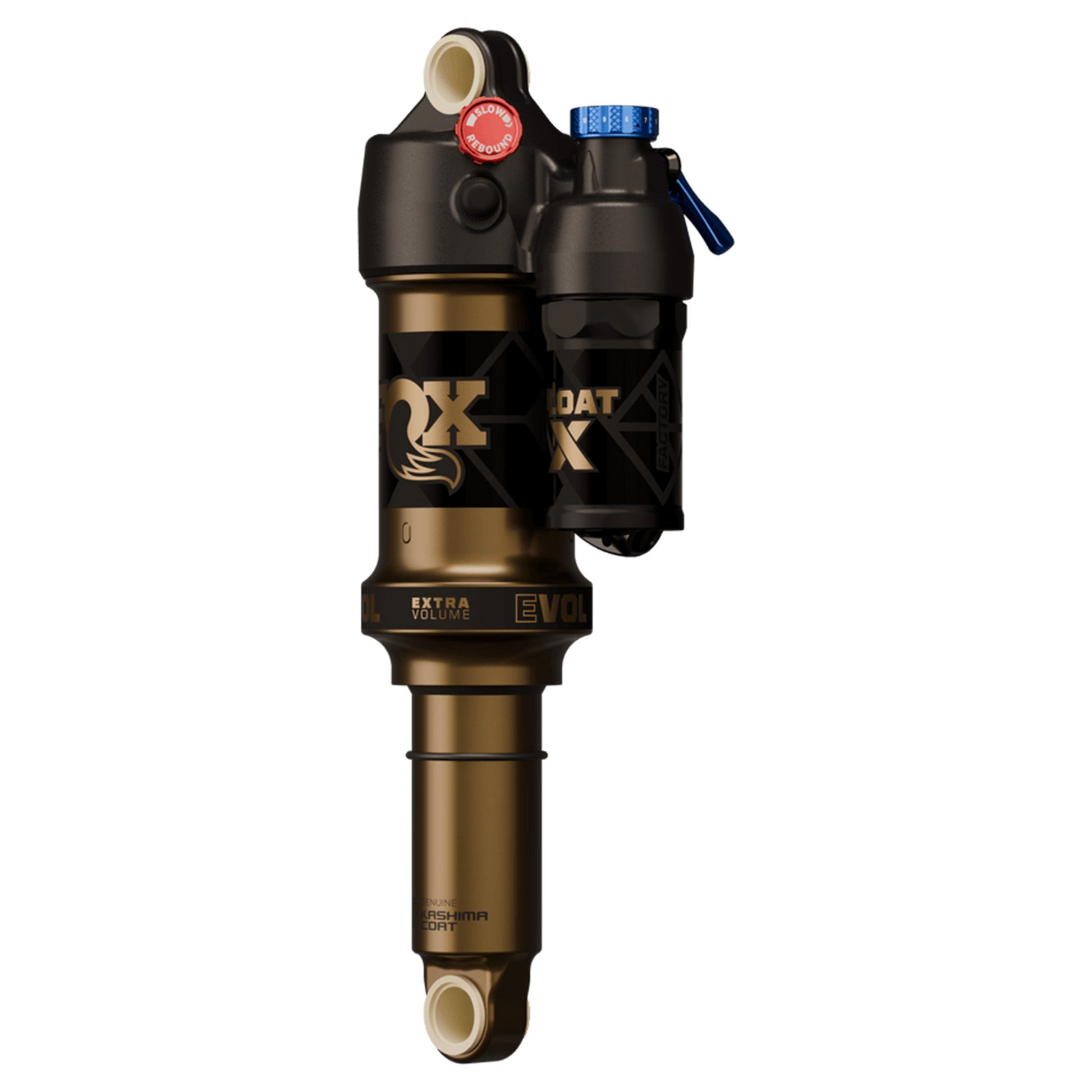 Fox Factory Float X Shock - Dual Open-Eye Mount - 210x55mm (Metric) - F-S K 0.4ci Spacer - 2-Position Adjust - Image 2