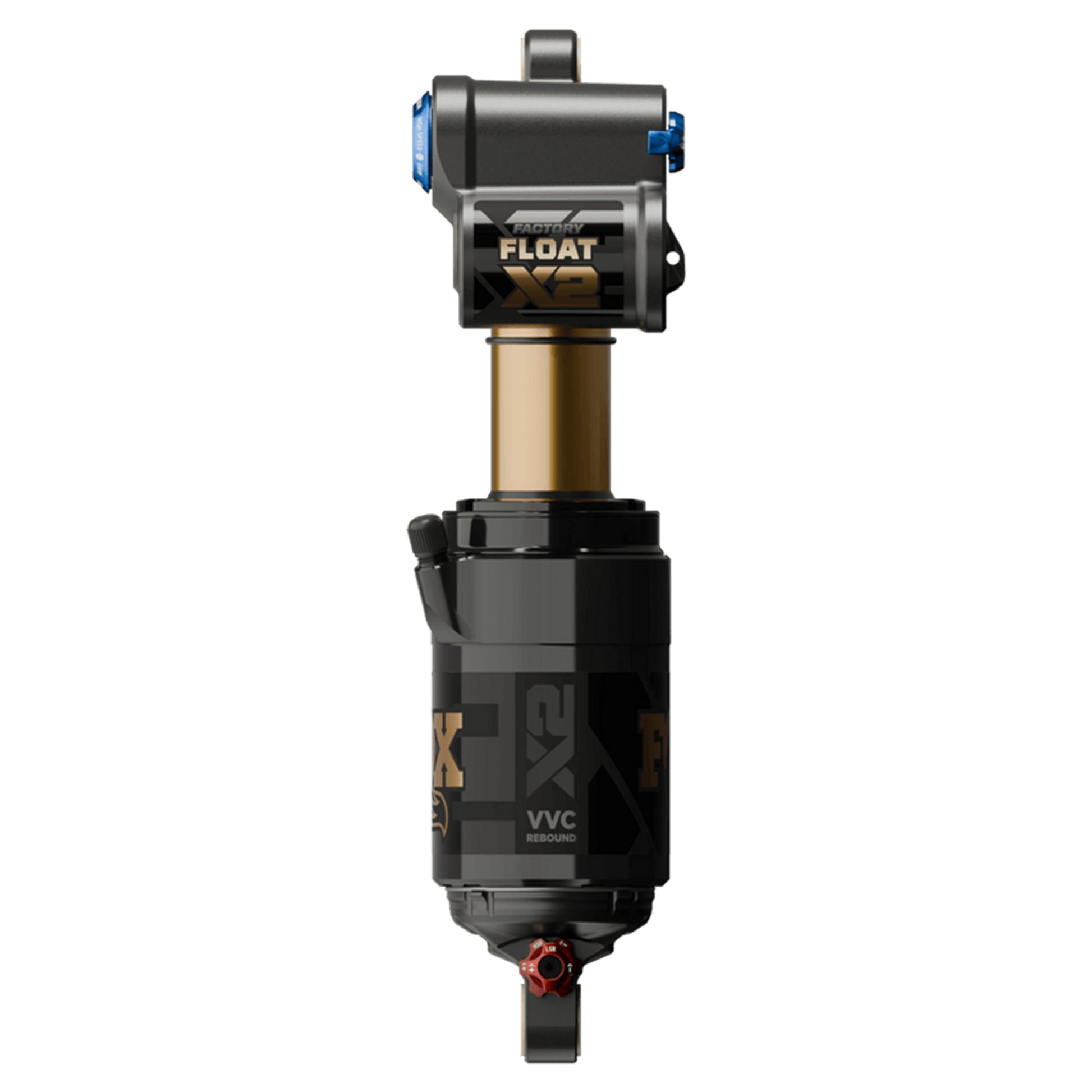 Fox Factory Float X2 Shock - Dual Open-Eye Mount - 210x55mm (Metric) - F-S K 4cc Spacer - 2-Position Adjust - Image 3