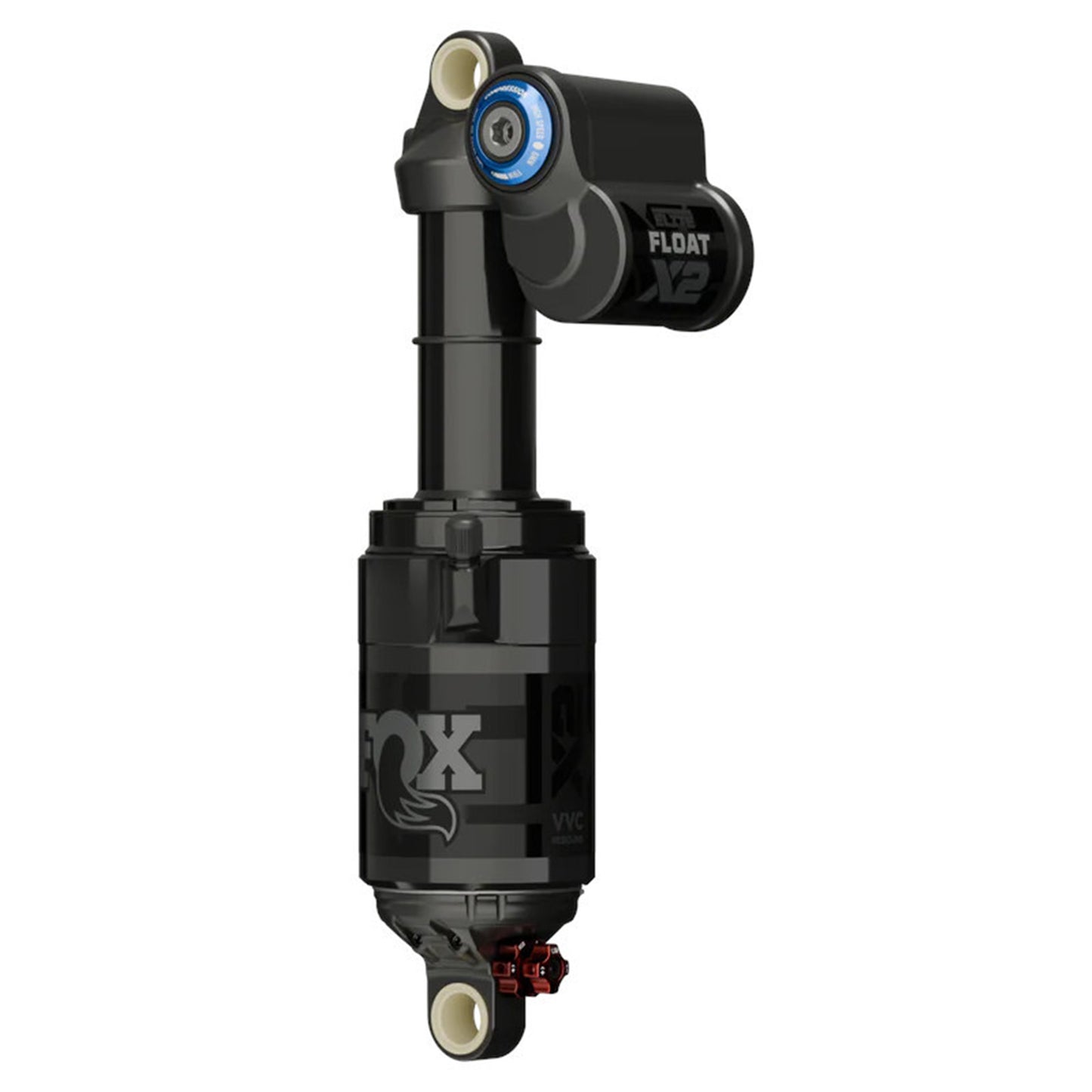 Fox Factory Float X2 Shock - Dual Open-Eye Mount - 210x55mm (Metric) - P-Se A 4cc Spacer - 2-Position Adjust - Image 1