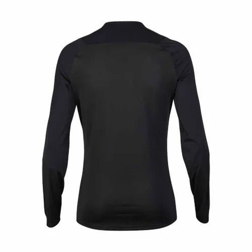 Fox Flexair Ascent Long Sleeve Jersey - S - Black - Image 2