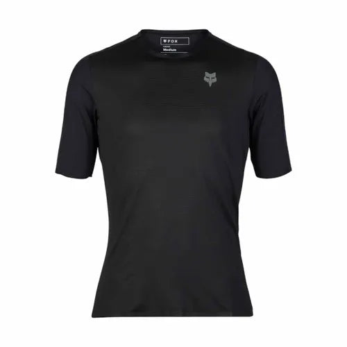 Fox Flexair Ascent Short Sleeve Jersey - M - Black - Image 1