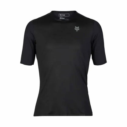 Fox Flexair Ascent Short Sleeve Jersey - S - Black - Image 1
