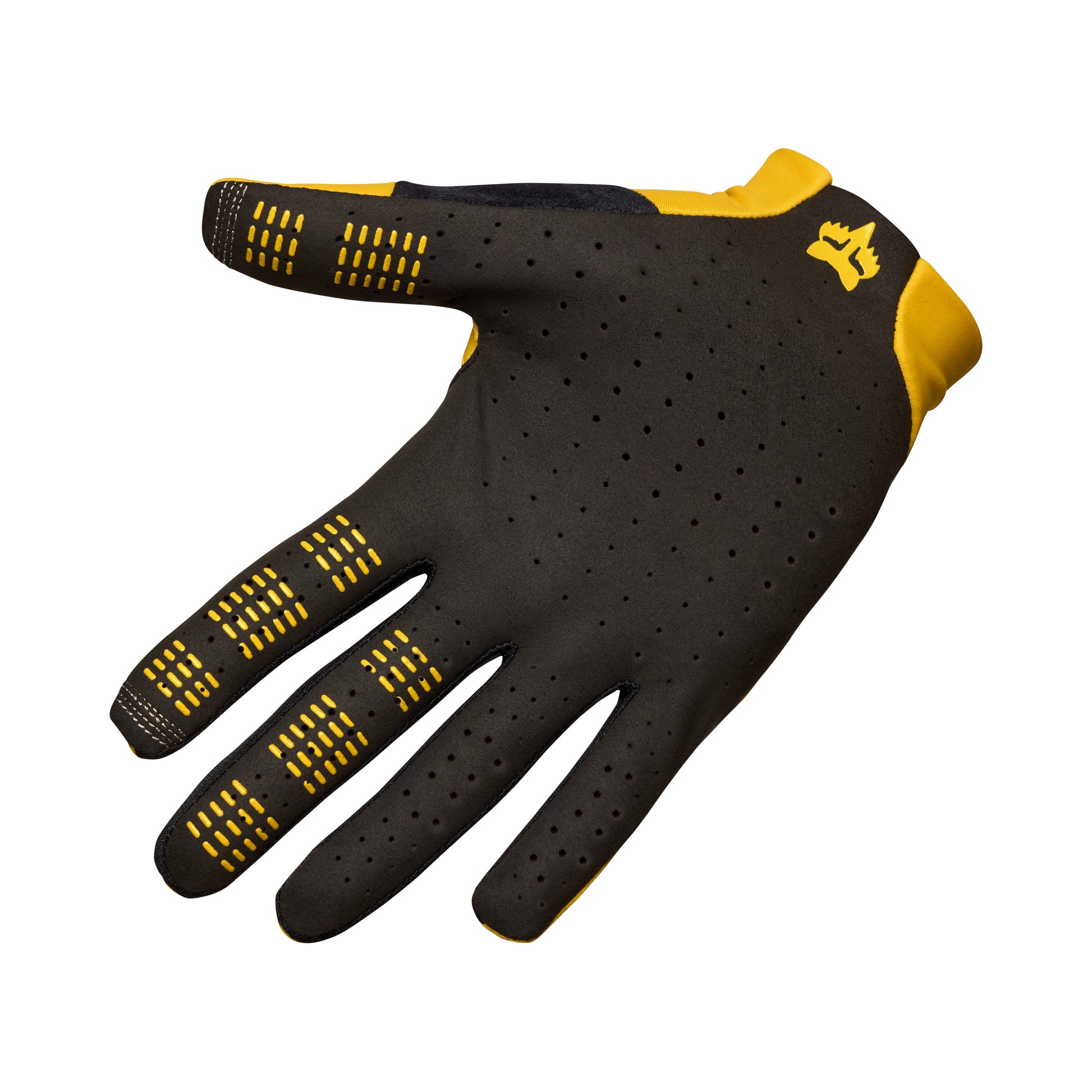 Fox Flexair Gloves - S - Bright Yellow - Image 2