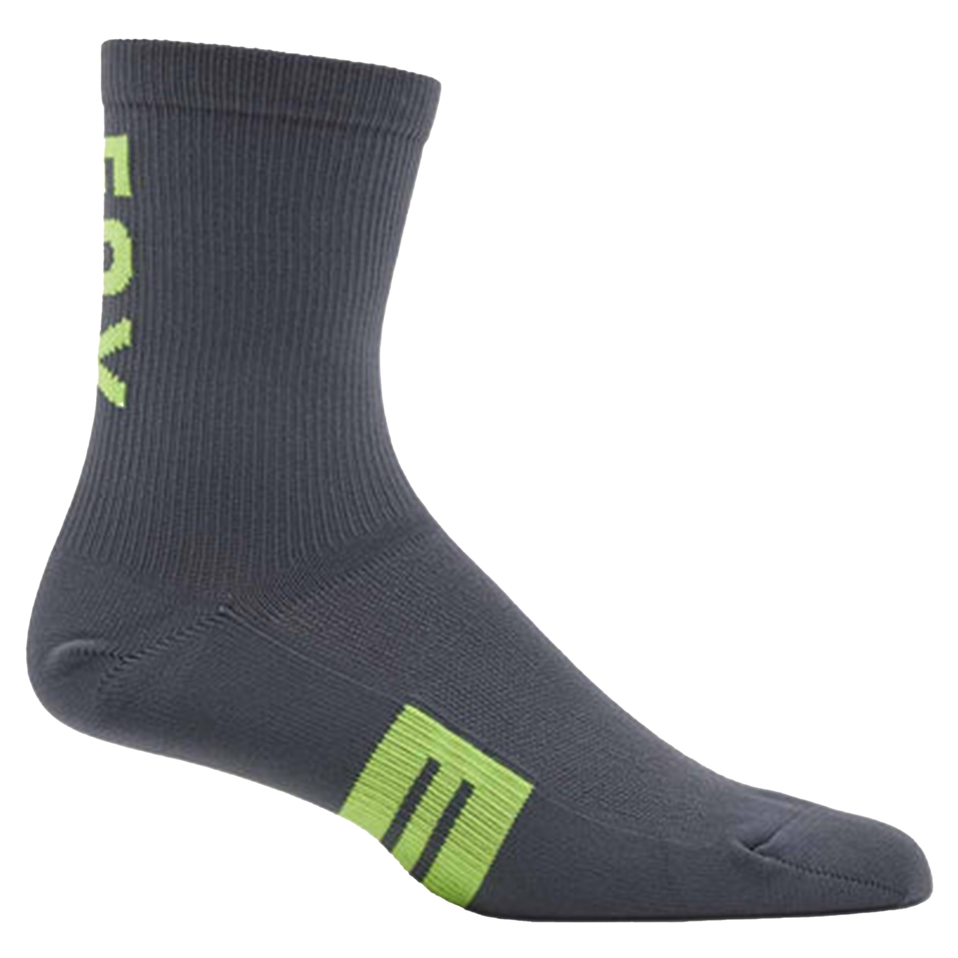FOX Flexair Merino 6 Inch Socks - XS/S - Graphite - Image 1