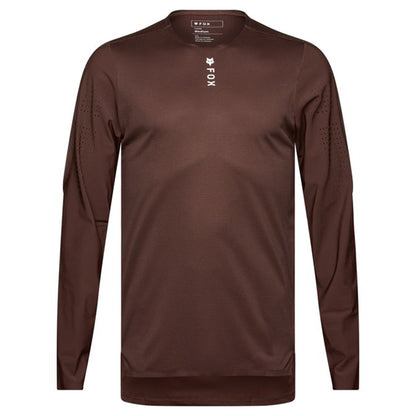 Fox Flexair Pro Long Sleeve Jersey - S - Cocoa - Image 1
