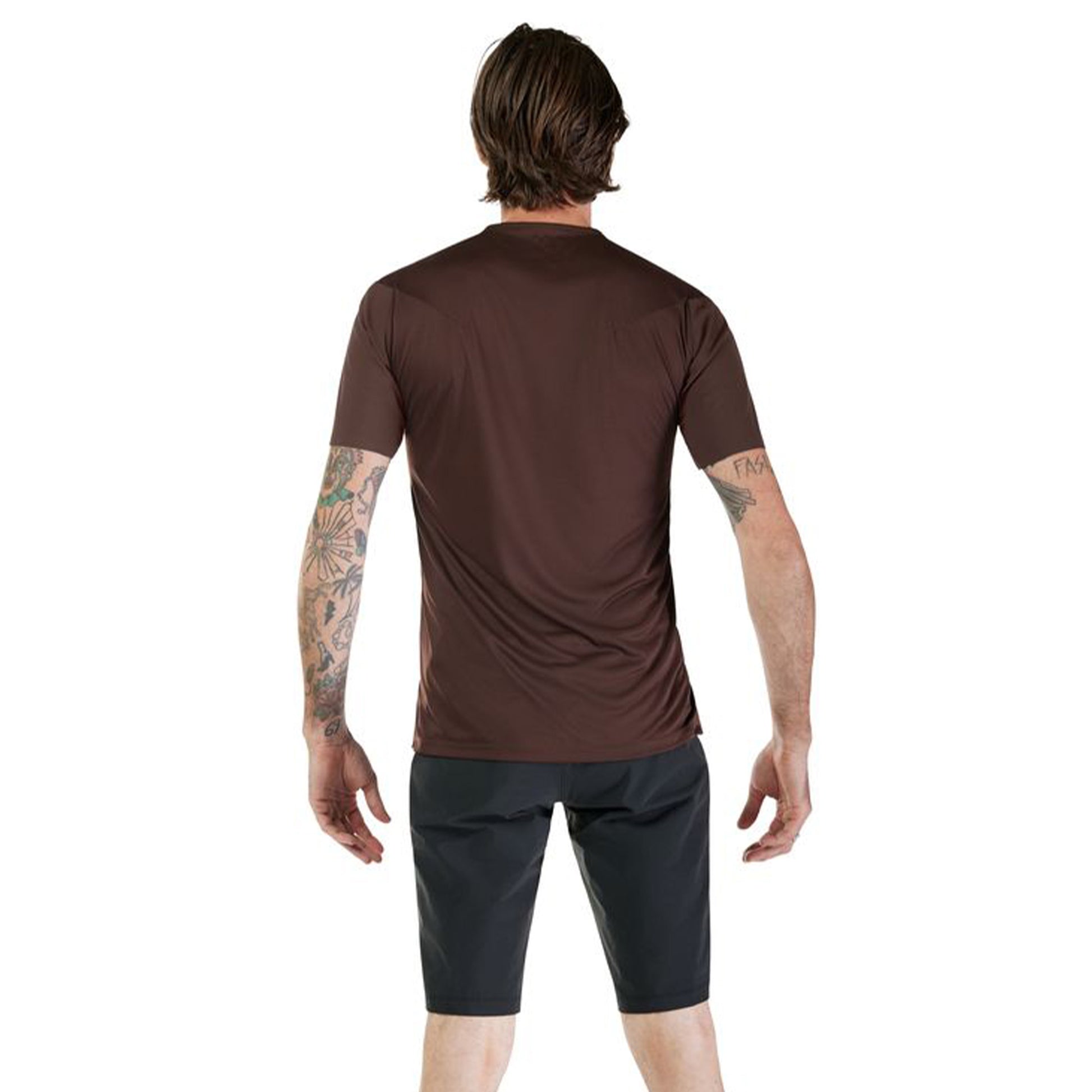 Fox Flexair Pro Short Sleeve Jersey - S - Cocoa - Image 4