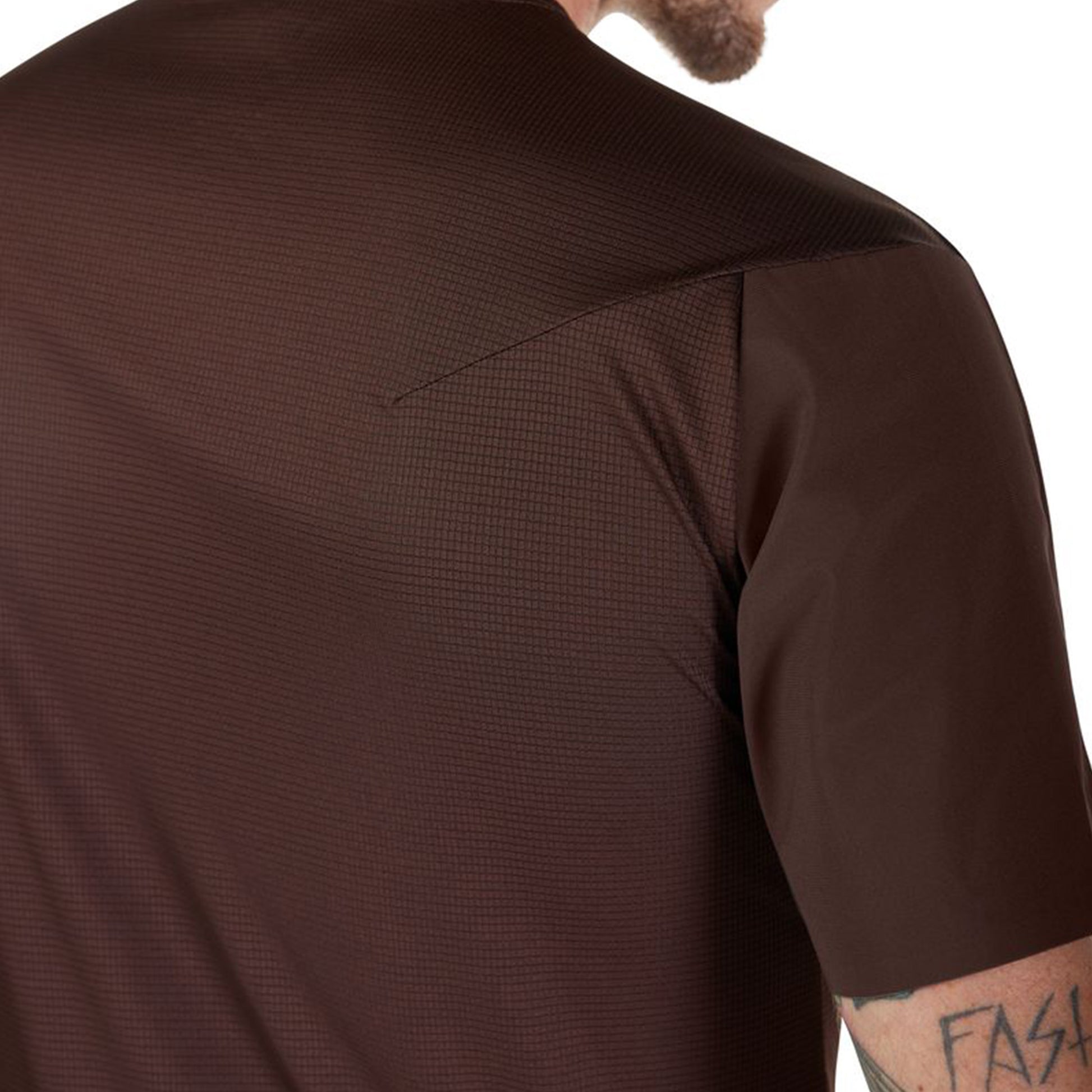 Fox Flexair Pro Short Sleeve Jersey - S - Cocoa - Image 6
