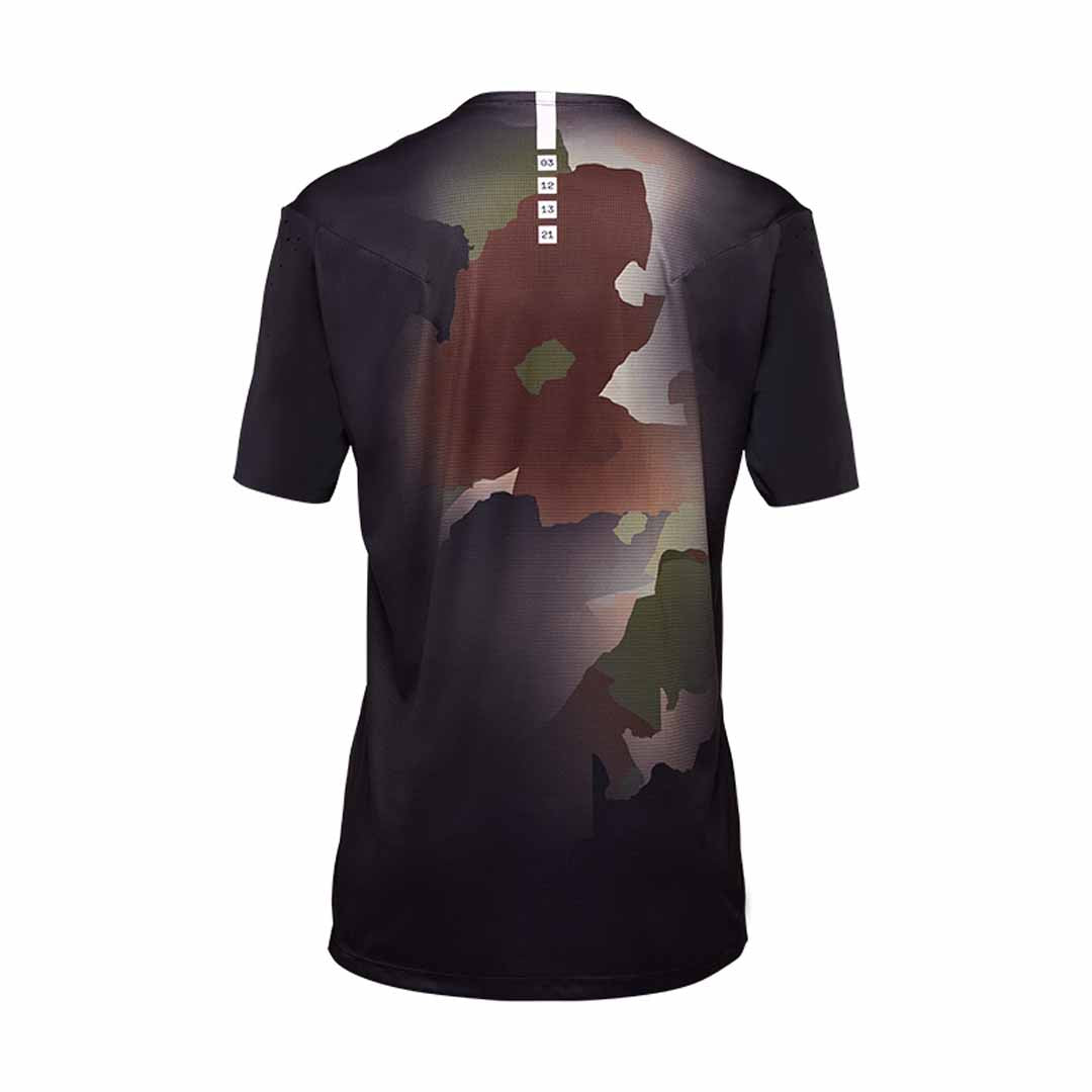 Fox Flexair Pro Short Sleeve Jersey - S - Green Camo - Image 2