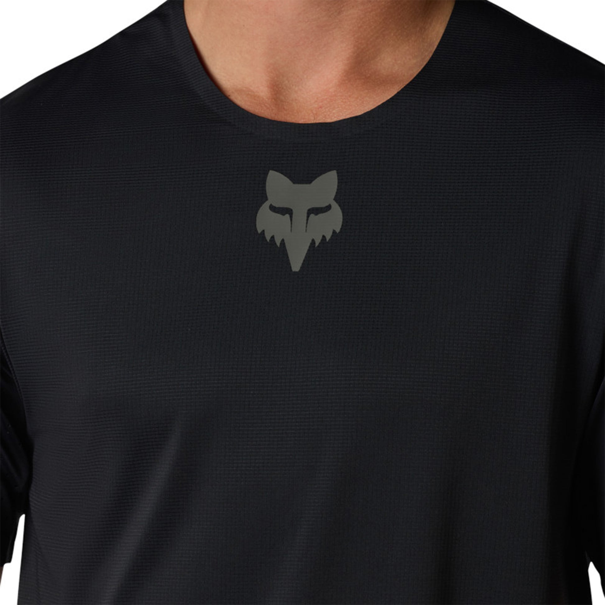 Fox Flexair Short Sleeve Jersey - L - Black - Image 5