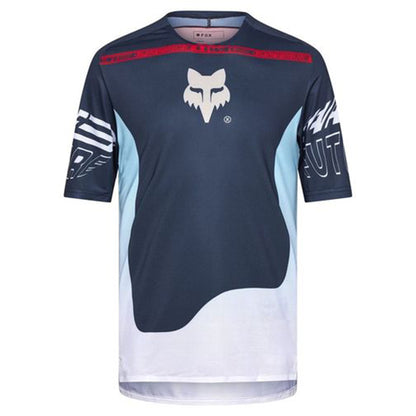 FOX Flexair Short Sleeve Jersey - M - Elevated Midnight - Image 1