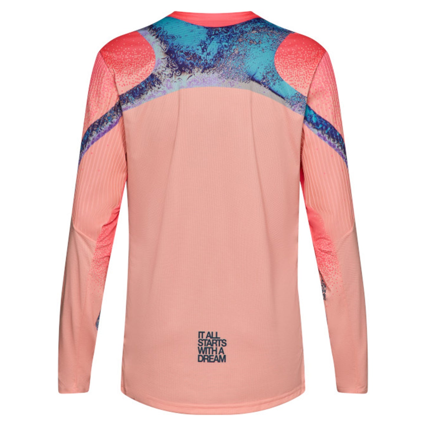 Fox Flexair Vision LE Long Sleeve Jersey - L - Peach - Image 2