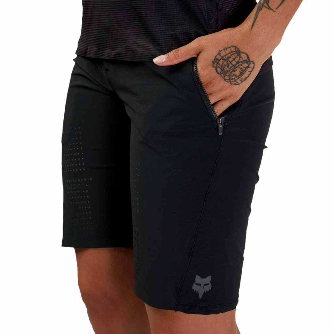 Fox Flexair Women's Shorts - Women's L - Black - Image 4