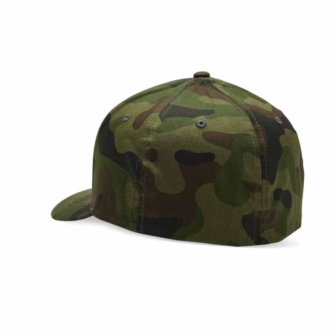 Fox Flexfit Hat - S/M - Green Camo - Image 1