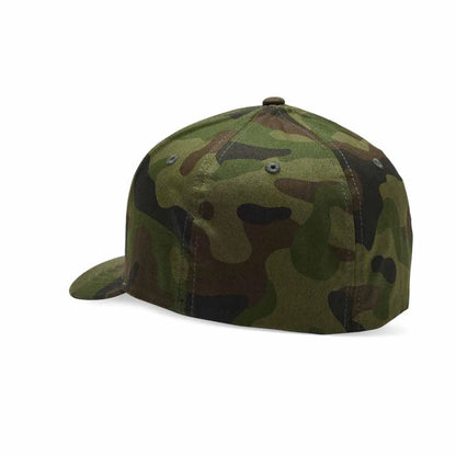 Fox Flexfit Hat - S/M - Green Camo - Image 1