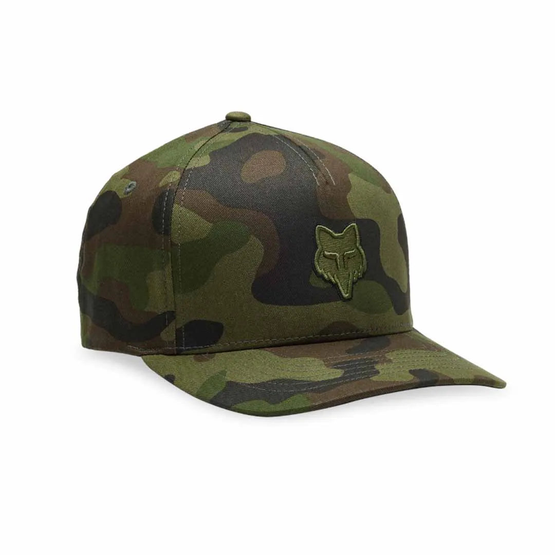 Fox Flexfit Hat - S/M - Green Camo - Image 2