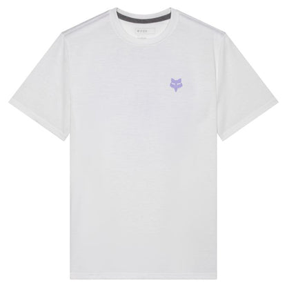FOX Frequency Short Sleeve Tech Tee - L - Optic White - Image 1