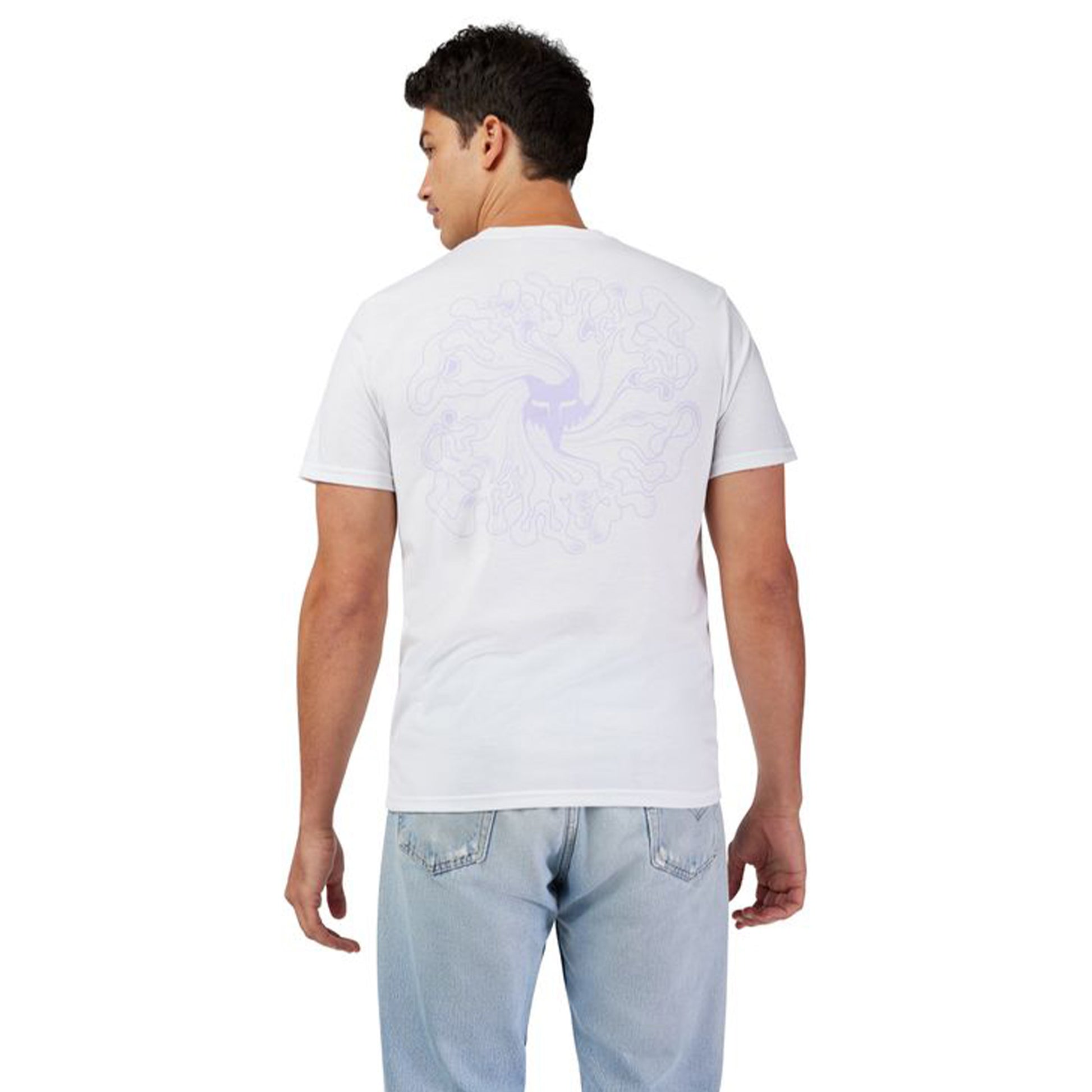 FOX Frequency Short Sleeve Tech Tee - M - Optic White - Image 4