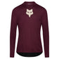 Fox Head Ranger Long Sleeve Jersey - S - Dark Maroon - Image 1