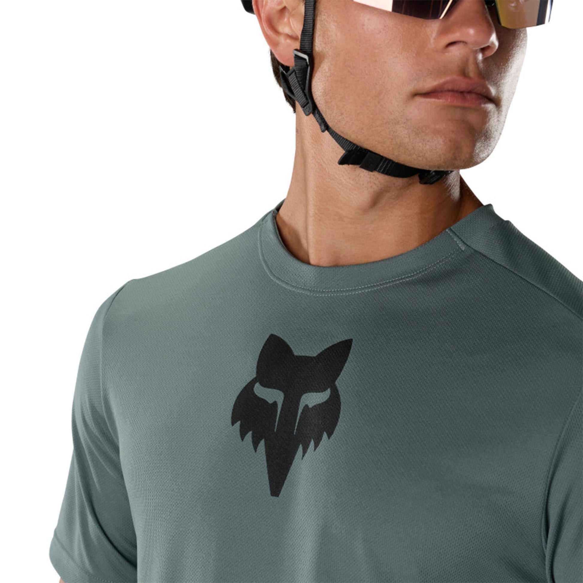Fox Head Ranger Short Sleeve Jersey - M - Sage - Image 5