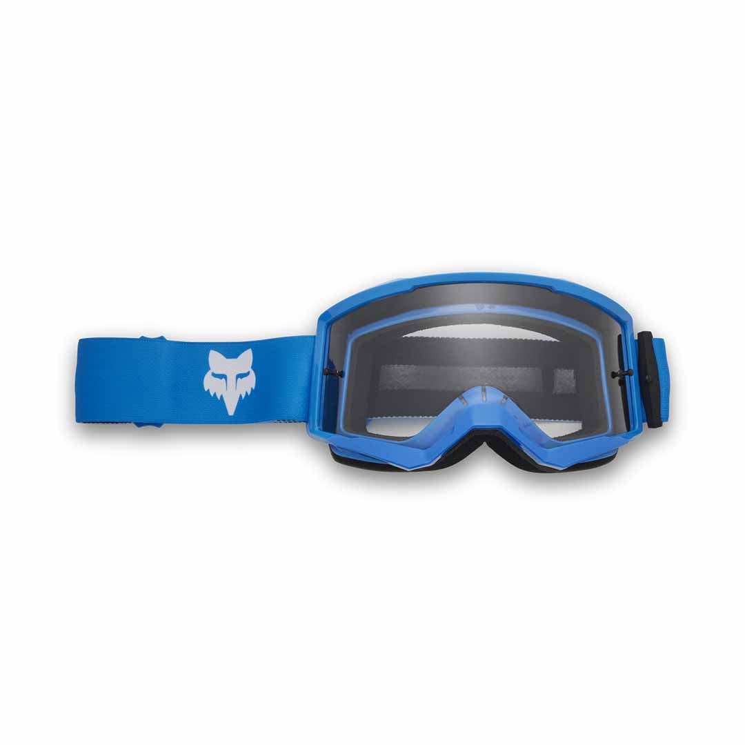 Fox Main Core Goggles - One Size Fits Most - Tru Blu - Clear Lens - Image 1