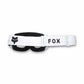 Fox Main Core Goggles - One Size Fits Most - White - Clear Lens - Image 2