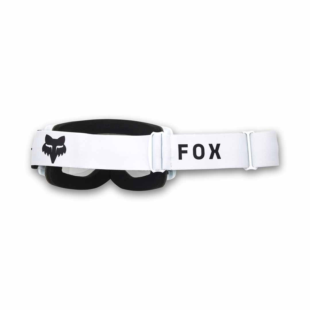 Fox Main Core Goggles - One Size Fits Most - White - Clear Lens - Image 2