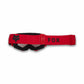 Fox Main Core Youth Goggles - One Size Fits Most - Flo Red - Clear Lens - Image 2