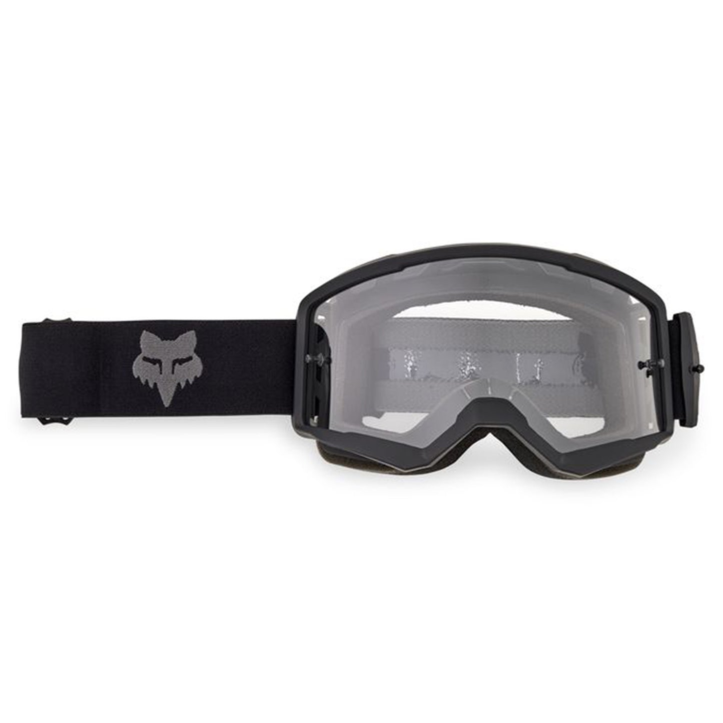 FOX Main Goggles - One Size Fits Most - Black - Clear Lens - Image 1