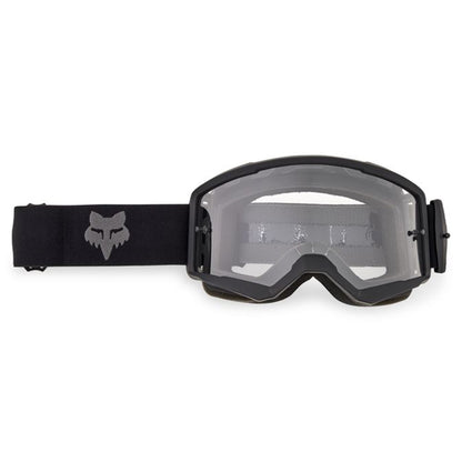 FOX Main Goggles - One Size Fits Most - Black - Clear Lens - Image 1
