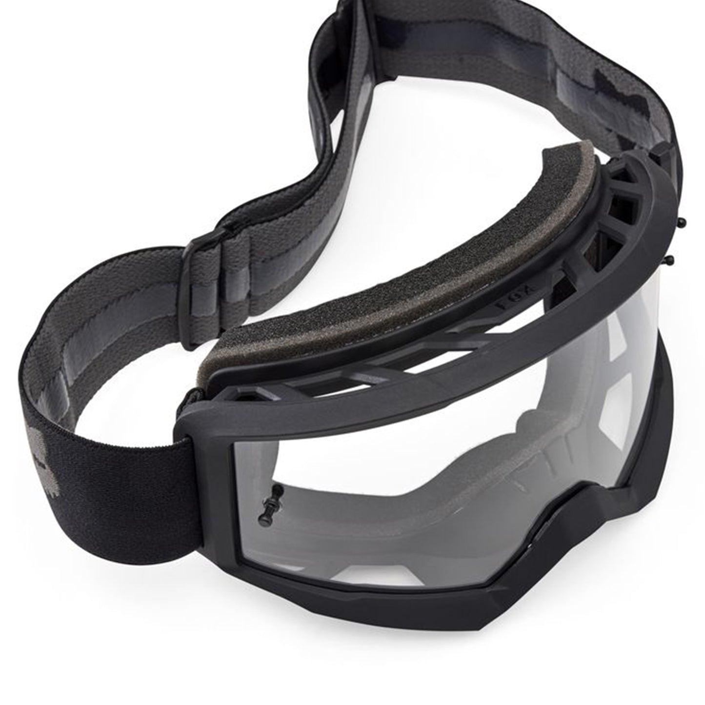 FOX Main Goggles - One Size Fits Most - Black - Clear Lens - Image 3